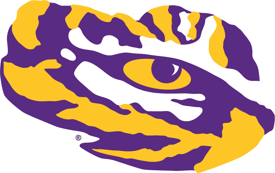 LSU Tigers 2014-Pres Secondary Logo iron on transfers for T-shirts